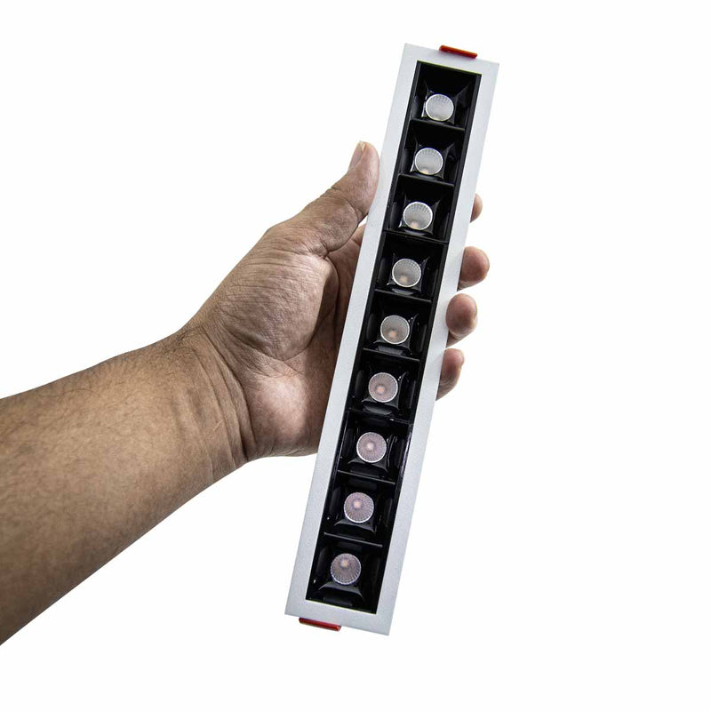 Spot LED Embutir Picco 21W 2700K IRC90 Preto/Branco 4899 ST3228