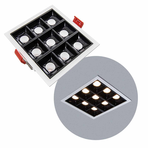 Spot LED Embutir Picco 21W 2700K IRC90 Preto e Branco 4994 ST3228