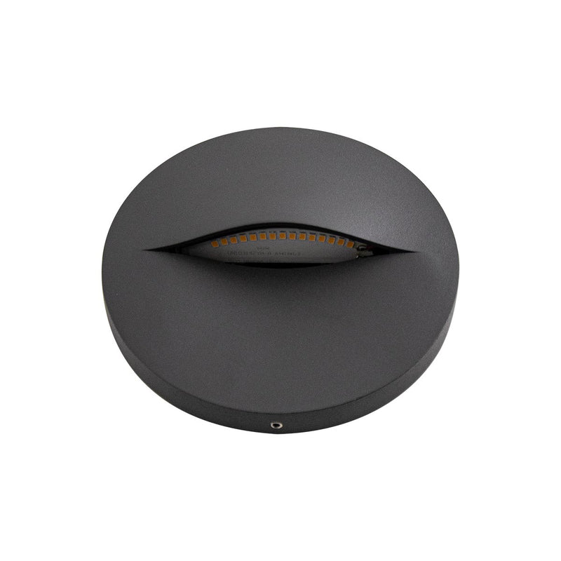 Balizador LED Fendi 3W Grafite Luz Quente Bella ST3229