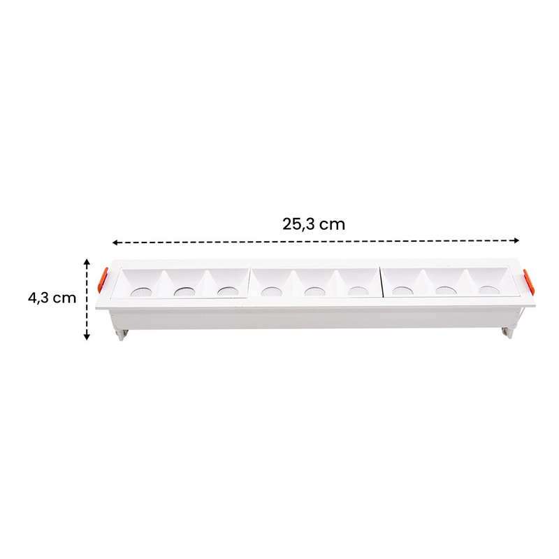 Spot LED Embutir Picco 21W 2700K IRC90 Branco 4899 ST3228