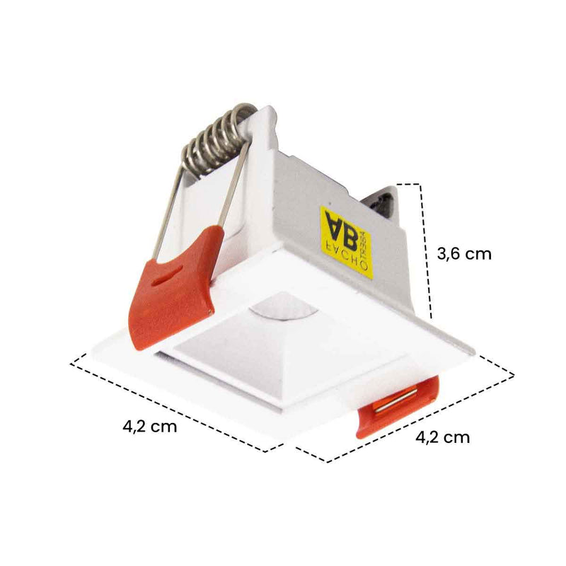 Spot LED Embutir Picco 3W 2700K IRC90 4991 ST3228