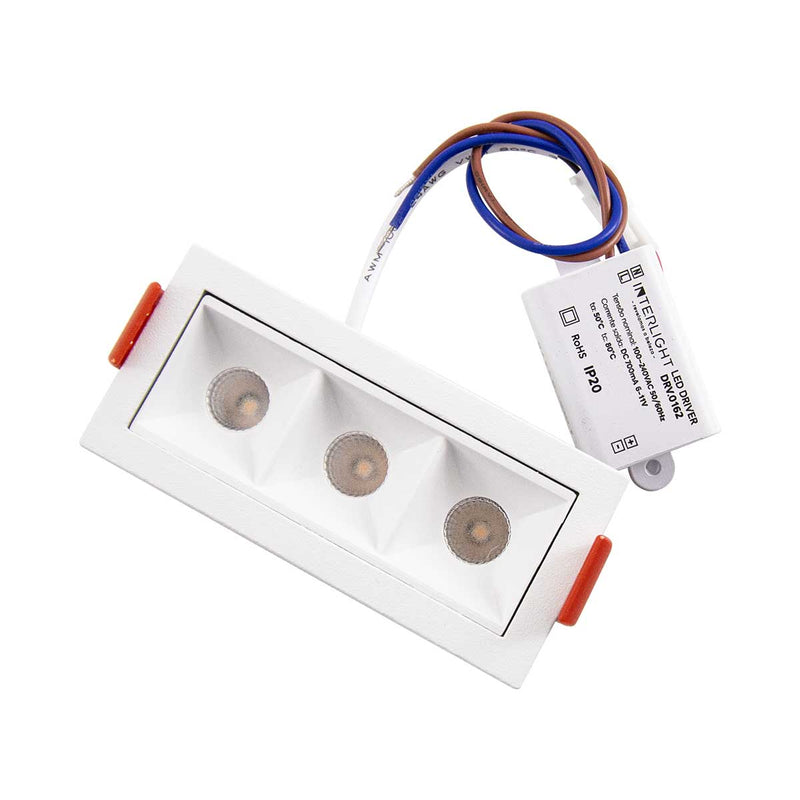 Spot LED Embutir Picco 7W 2700K IRC90 Branco 4992 ST3228