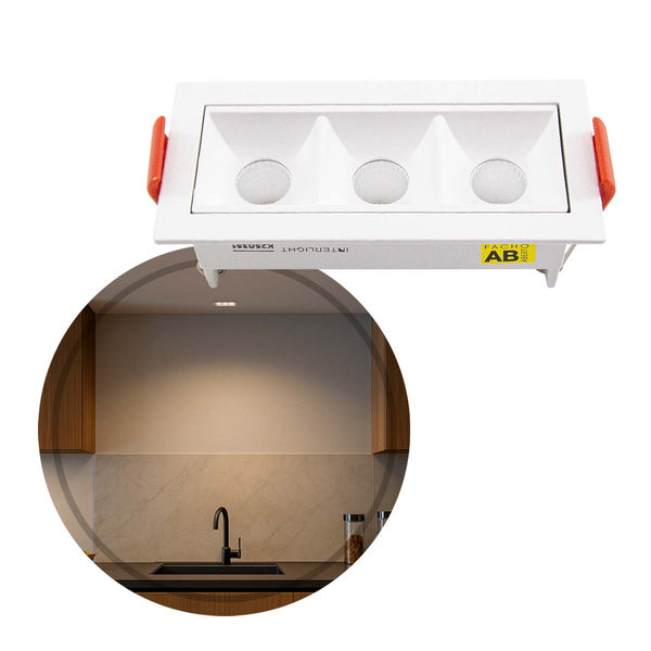 Spot LED Embutir Picco 7W 2700K IRC90 Branco 4992 ST3228