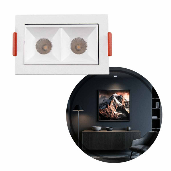 Spot LED Embutir Picco 5W 2700K IRC90 Branco 4892 ST3228