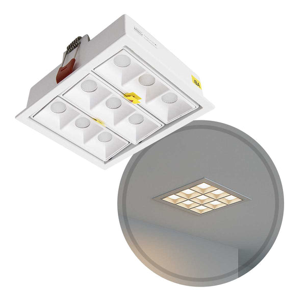 Spot LED Embutir Picco Branco 21W 2700K Focos Orientáveis 4584 ST3228
