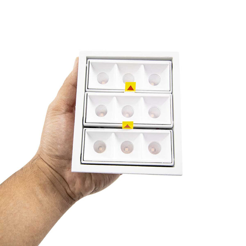 Spot LED Embutir Picco Branco 21W 2700K Focos Orientáveis 4584 ST3228