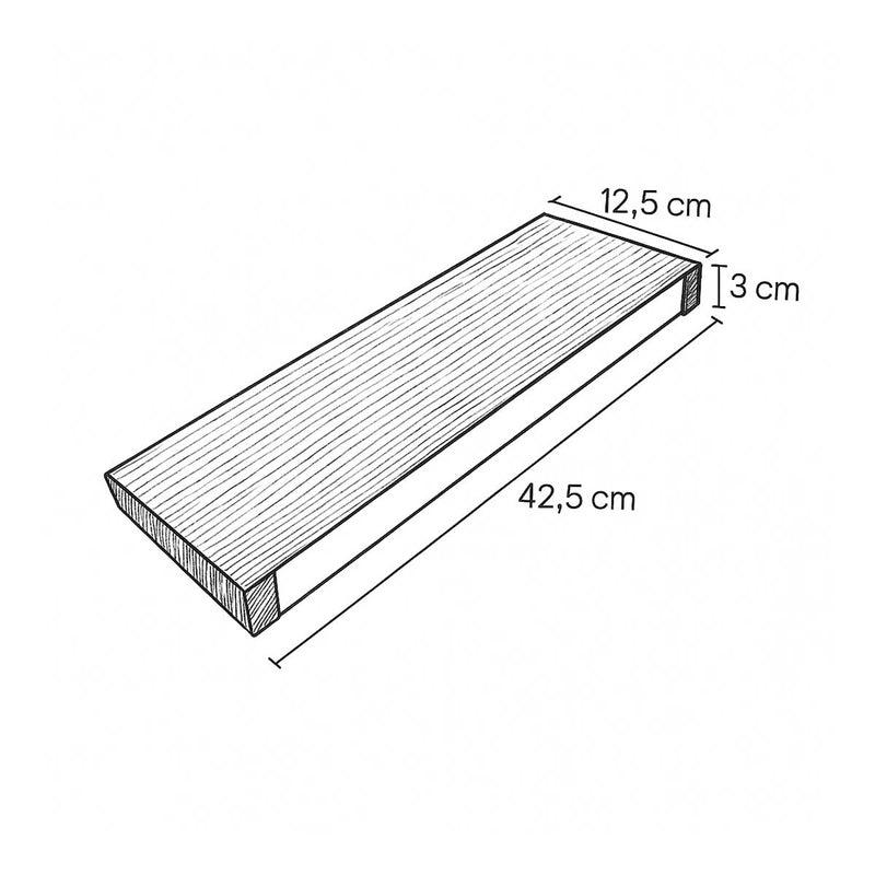 Arandela LED Perfil Flush Wall 24W Luz Quente Bivolt Starlumen ST3233 - Preta