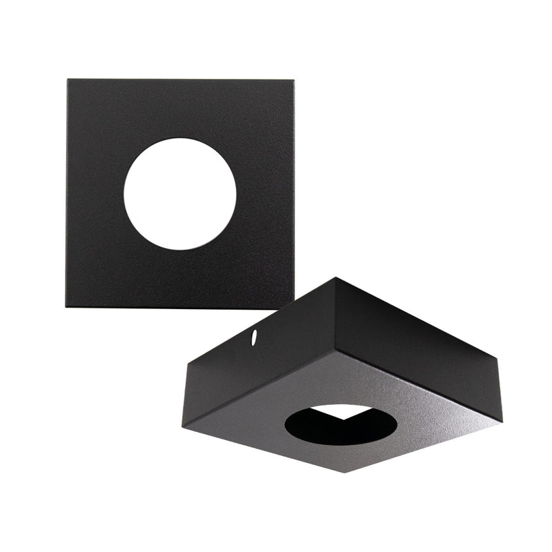 Spot Semi Embutido Fast Alumínio Quadrado p/ LED PAR20 E27 Starlumen ST3239