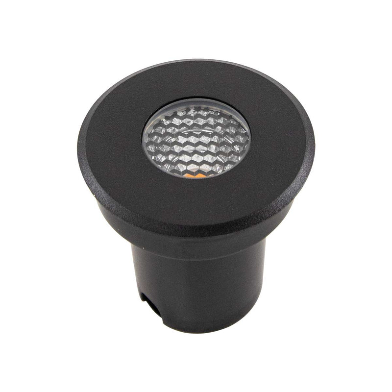 Balizador Spot LED p/ Solo Senf 5W 2700K IP67 24° IRC90 Preto Alumínio Nordecor 4868 ST3248