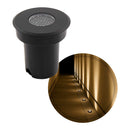 Balizador Spot LED p/ Solo Senf 5W 2700K IP67 24° IRC90 Preto Alumínio Nordecor 6848 ST3248-Nordecor-Starlumen