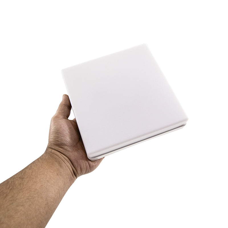 Painel Plafon LED Frameless Sobrepor 24W Quadrado Efeito Infinito Taschibra ST3245