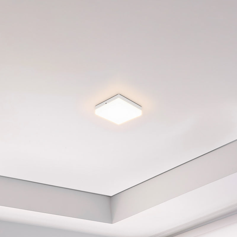 Painel Plafon LED Frameless Sobrepor 24W Quadrado Efeito Infinito Taschibra ST3245