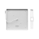 Painel Plafon LED Frameless Sobrepor 24W Branco Neutro 4000k Quadrado Efeito Infinito Taschibra ST3245