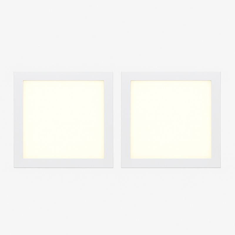 kit 2 Painel Plafon Led 40w Embutir 40x40cm 4000k St1453