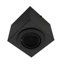 Spot Plafon Box 1 Foco E27 Alumínio Sobrepor Moderna Starlumen ST3236 - Preto