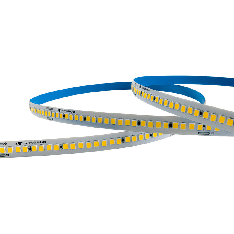 Fita LED 12V 20lm/m 24W/m 3000K IP44 240LED/m 10metros SMD 2835 ST3143