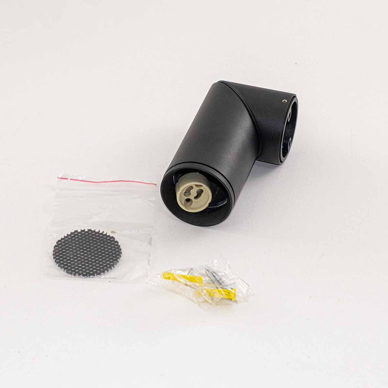 Spot Piere Sobrepor Direcionável p/ LED MR16 C/ Disco Anti-ofuscante Nordecor ST3018
