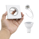 Spot Plafon Embutir Quadrado Light Orientavel em Aluminio p/ LED MR16 GU10 ST2999-Spots-Starlumen