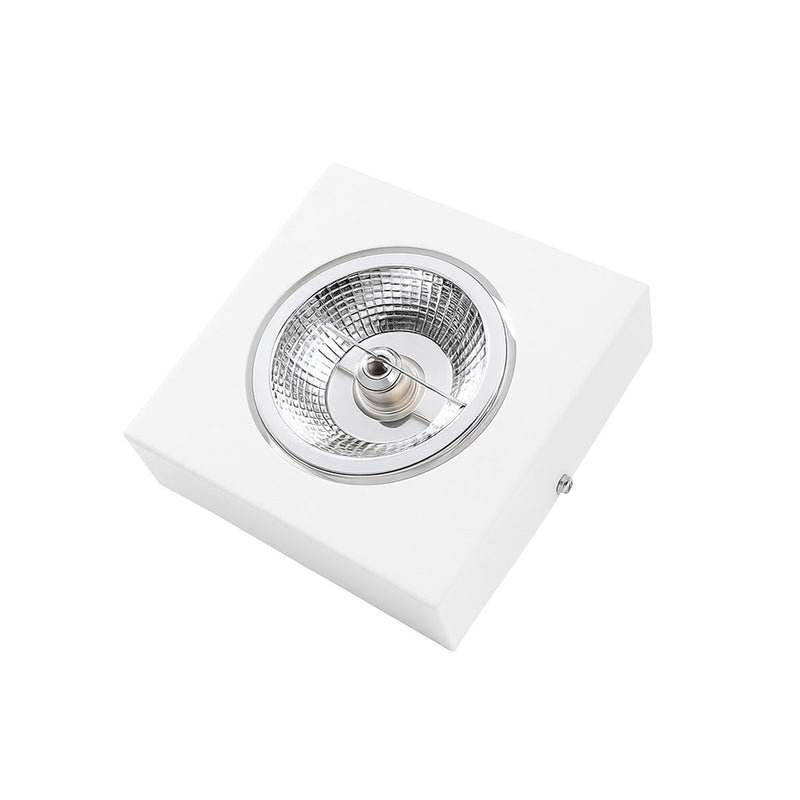 Spot Luminária Semi Embutido Fast Em Alumínio P/ AR111 Starlumen ST3231