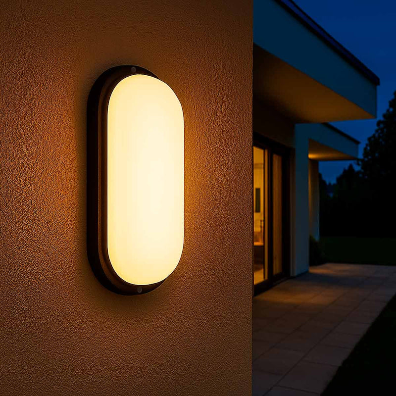 Luminária Arandela LED Tartaruga 20W em Policarbonato Externa ST3086