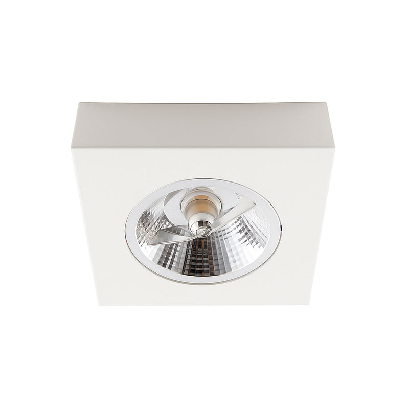 Spot Luminária Semi Embutido Fast Em Alumínio P/ AR111 Starlumen ST3231