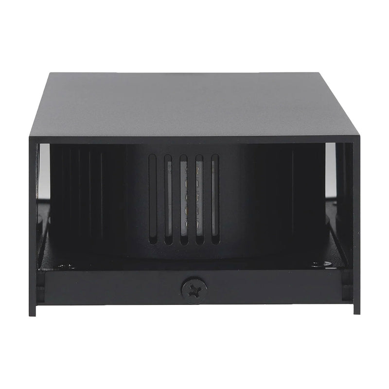 Arandela Magik Facho Duplo Ajustáveis Preta LED 10W 3000K IP65 GAYA ST2956