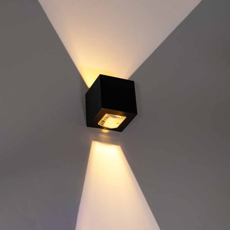 Luminária de Parede Externa Arandela Milla 2 Fachos p/ LED G9 Femarte ST3048