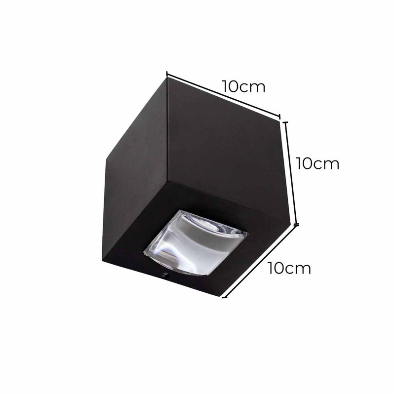Luminária de Parede Externa Arandela Milla 2 Fachos p/ LED G9 Femarte ST3048