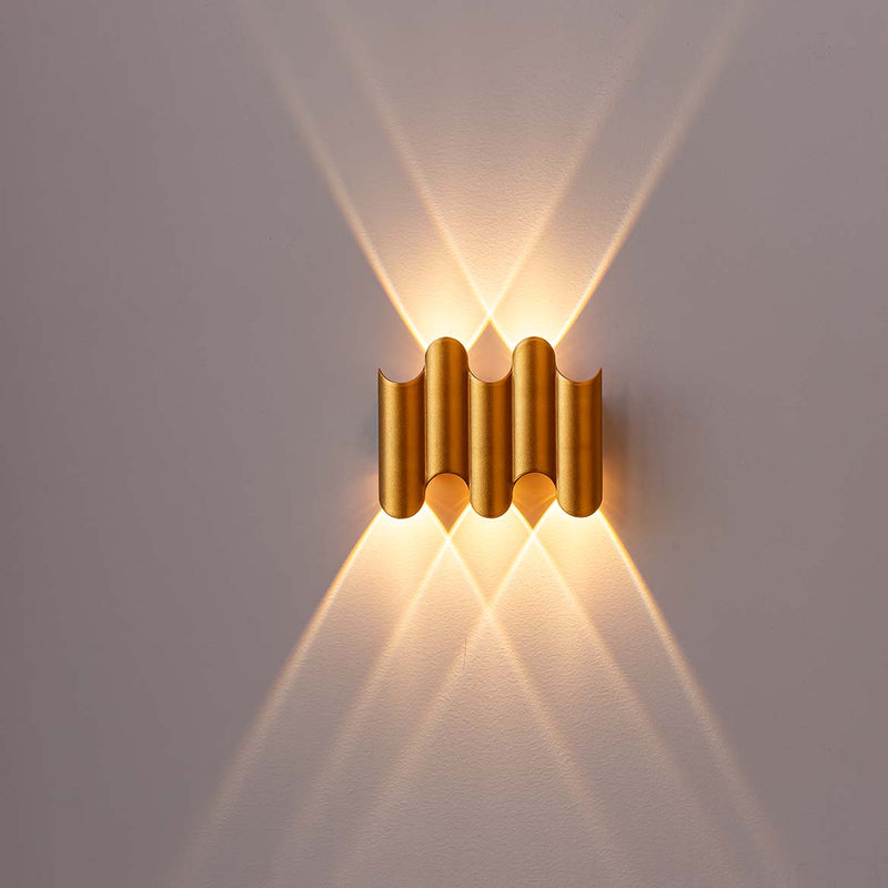 Arandela Schala Facho Duplo 60° LED 5W 3000k Externo e Interno OPUS ST2958
