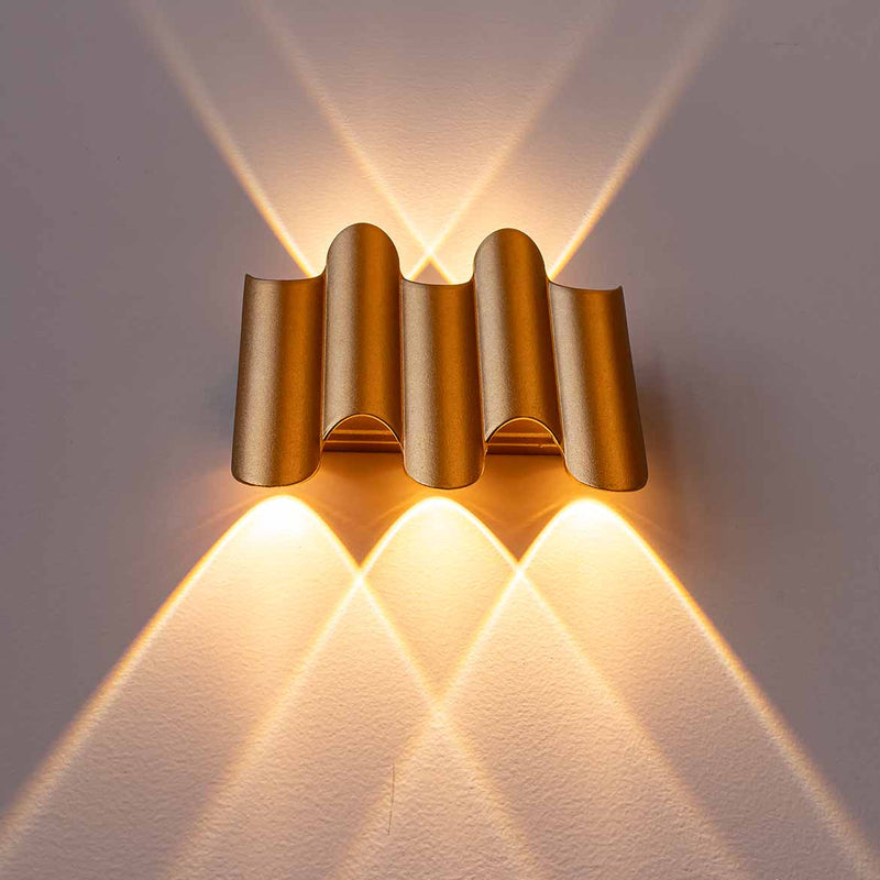 Arandela Schala Facho Duplo 60° LED 5W 3000k Externo e Interno OPUS ST2958