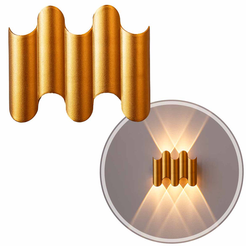 Arandela Schala Facho Duplo 60° LED 5W 3000k Externo e Interno OPUS ST2958