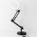 Abajur LED Nordecor Ring Light de Mesa 7W 3000K Preto 2407 MB LED ST3010-Starlumen-