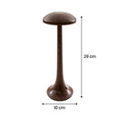 Abajur Mesa LED Recarregável Sindora 2W 3000 a 6000K Tabaco USB-C Touch ST3258-Abajures-Starlumen