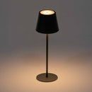 Abajur Milano Portátil Facho Duplo 3W Dimerizavel e Recarregável C/ Cabo USB Gaya ST2963-Gaya-Preto-Starlumen