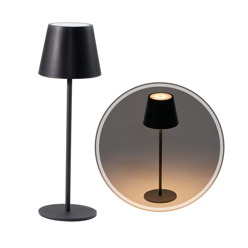 Abajur Milano Portátil Facho Duplo 3W Dimerizavel e Recarregável C/ Cabo USB Gaya ST2963