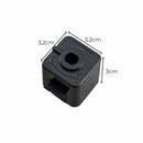 Adaptador Conector Preto p/ Trilho Eletrificado DL022P Bella ST3113-Bella Iluminação-Starlumen