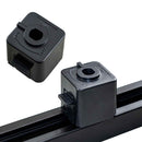 Adaptador Conector Preto p/ Trilho Eletrificado DL022P Bella ST3113-Bella Iluminação-Starlumen