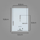 Arandela 1 Foco Sem Friso Média p/ E27 ST2769-Starlumen-