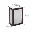 Arandela 5 Vidros Liso Alumínio P/ E27 Externo e Interno ST2777-Starlumen-