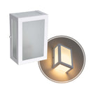 Arandela 5 Vidros Liso Alumínio P/ E27 Externo e Interno ST2777-Starlumen-