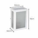 Arandela 5 Vidros Liso Alumínio P/ E27 Externo e Interno ST2777-Starlumen-