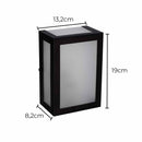 Arandela 5 Vidros Liso Alumínio P/ E27 Externo e Interno ST2777-Starlumen-