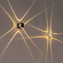 Arandela ARC 4 Fachos 60° Em Alumínio Externa LED 4W 3000K OPUS ST2960-Opus-Starlumen