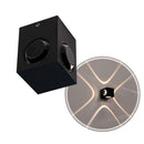 Arandela ARC 4 Fachos 60° Em Alumínio Externa LED 4W 3000K OPUS ST2960-Opus-Preto-Starlumen