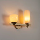 Arandela Akemi Dourada com 2 Cúpulas de Vidro para 2 LED G9 VL017-MG Starlux ST2534-Arandelas-Starlumen