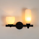 Arandela Akemi Preto com 2 Cúpulas de Vidro para 2 LED G9 VL017-BK Starlux ST2534-Arandelas-Starlumen