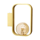 Arandela Aruna Ouro Fosco e Ambar ZR096-AGD Globo Vidro para 1 X G9 Starlux ST2620-Arandelas-Starlumen