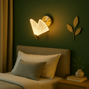 Arandela Borboleta de Parede LED 6W 3000K Dourado LUS-604 ST3247-Starlumen-