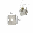 Arandela Box Cubo 1 Facho Externa em Alumínio para Pergolado p/ MR16 GU10 Starlumen ST2778-Starlumen-