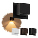 Arandela Box Cubo Pequena 1 Facho Parede Muro St1319-Starlumen-